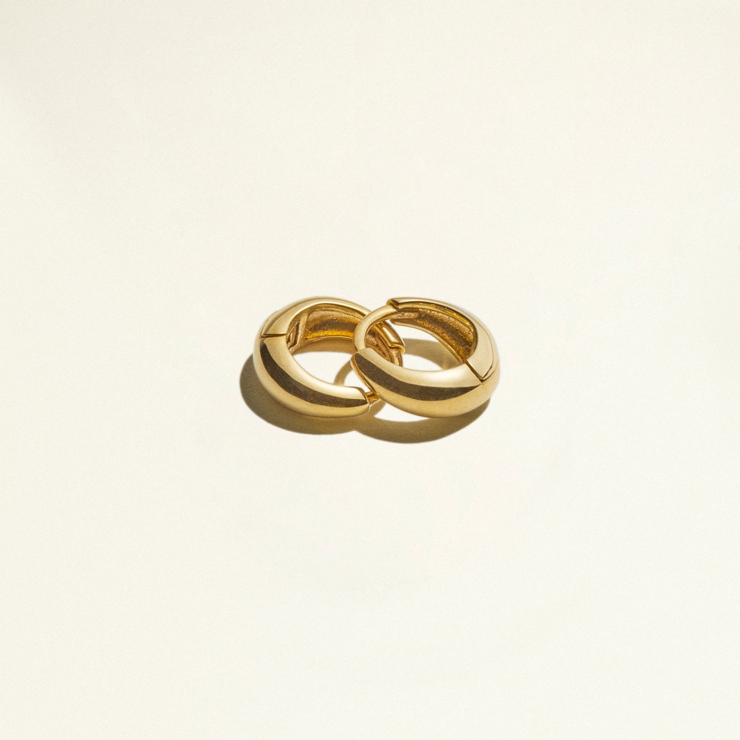 24Kt Gold Plated Small bold hoops