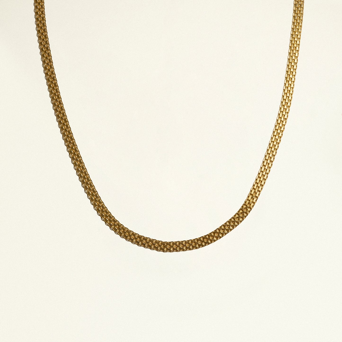 24Kt Gold Plated Bismark Necklace