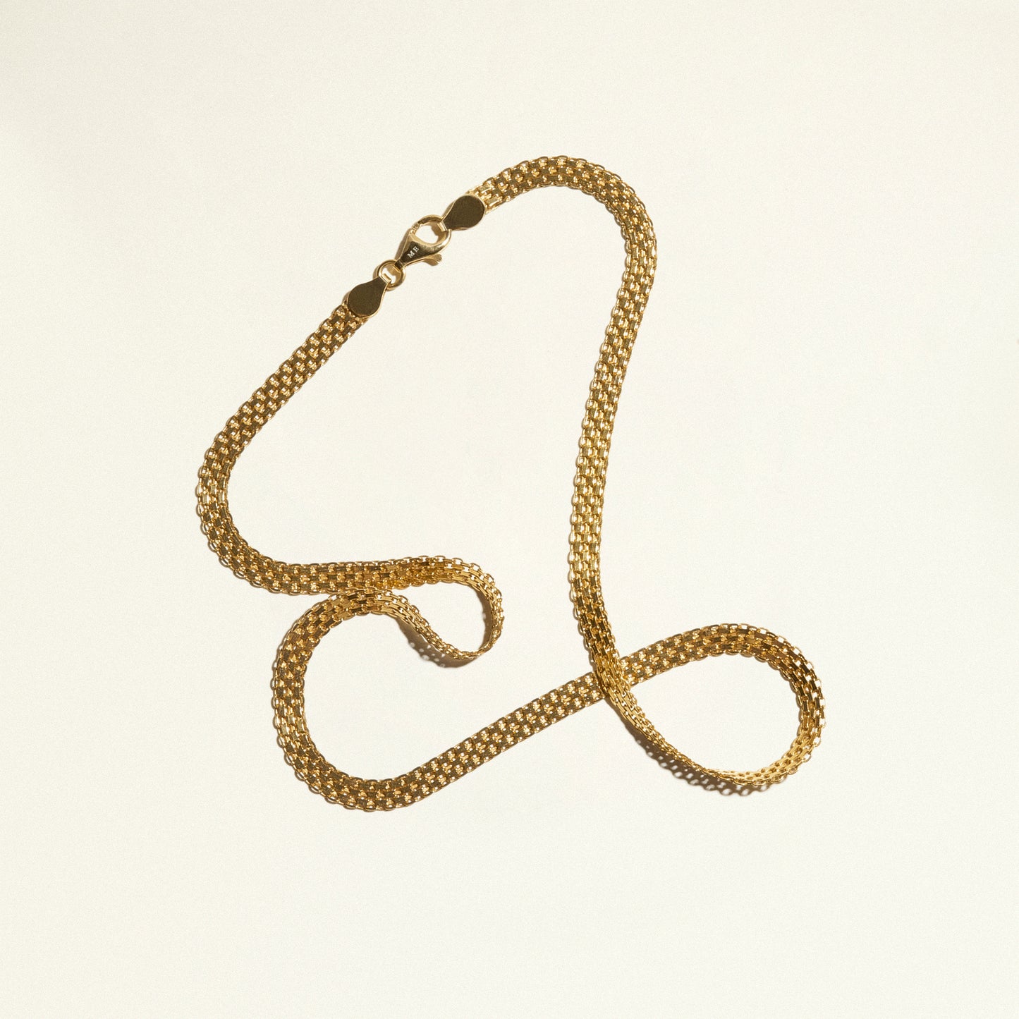 24Kt Gold Plated Bismark Necklace
