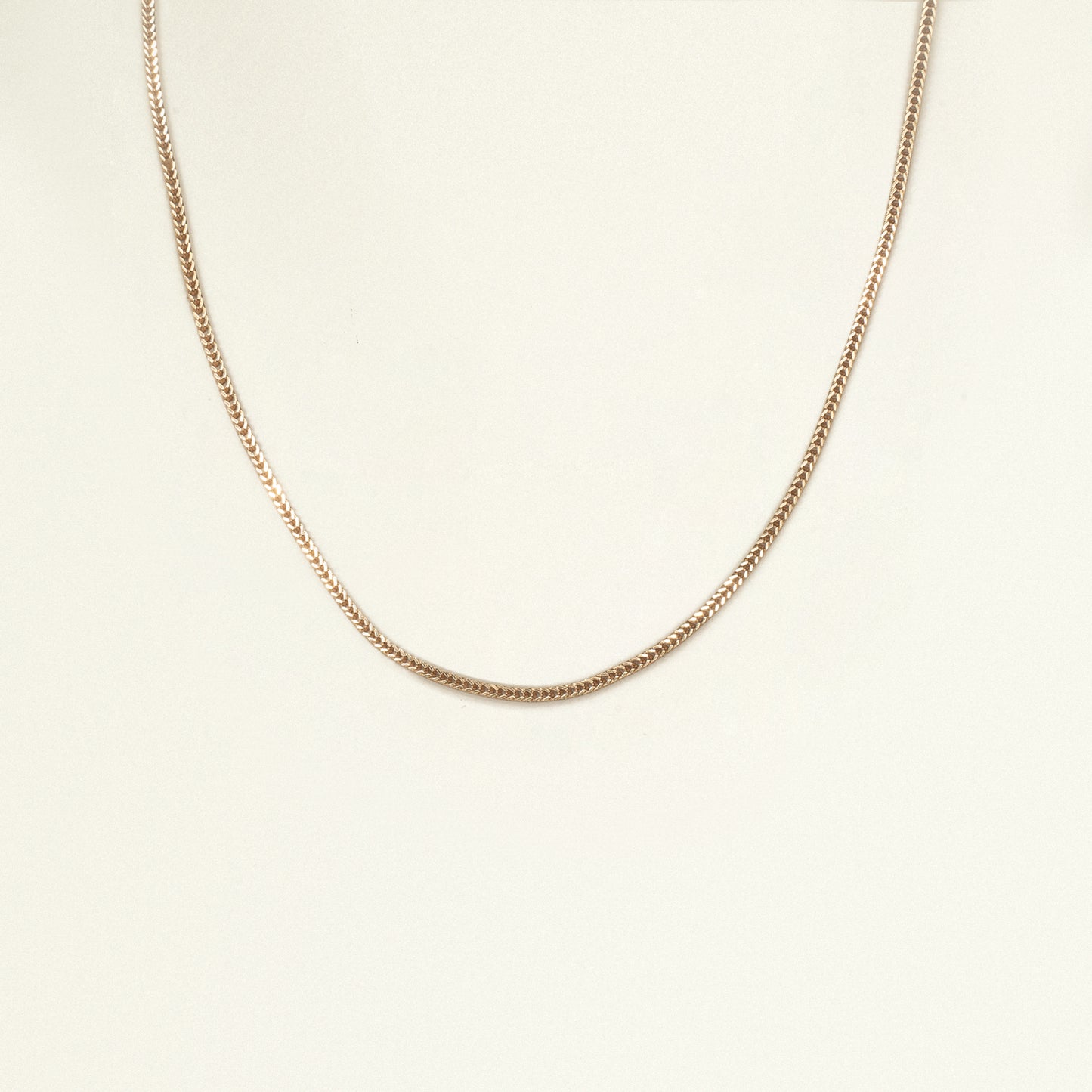 24Kt Gold Plated Foxtail Necklace